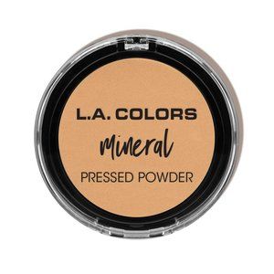 L.A. COLORS Mineral Pressed Powder, Soft Honey